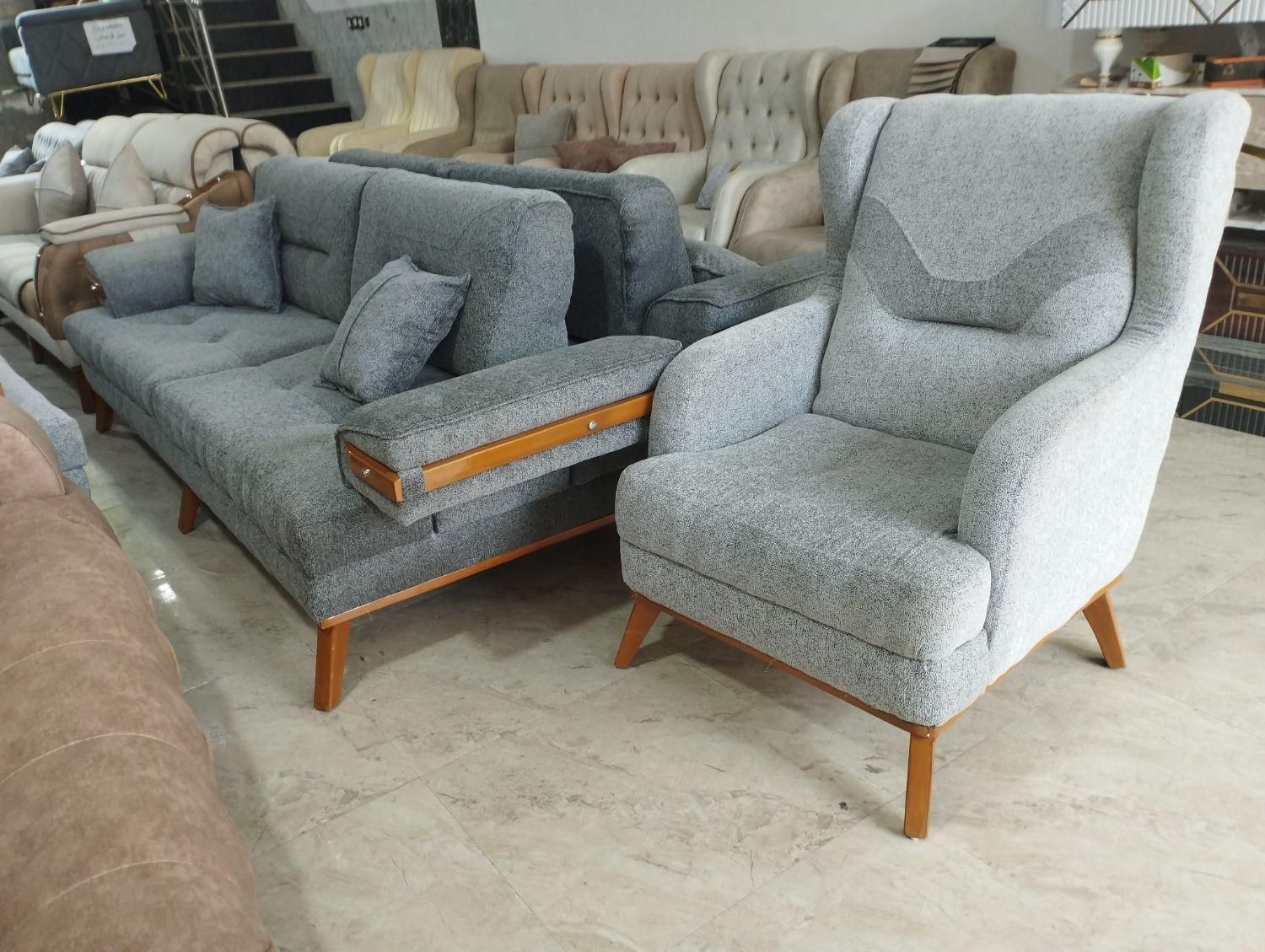 مبل لورا پشت تخت شو|مبلمان خانگی و میز عسلی|ارومیه, |دیوار