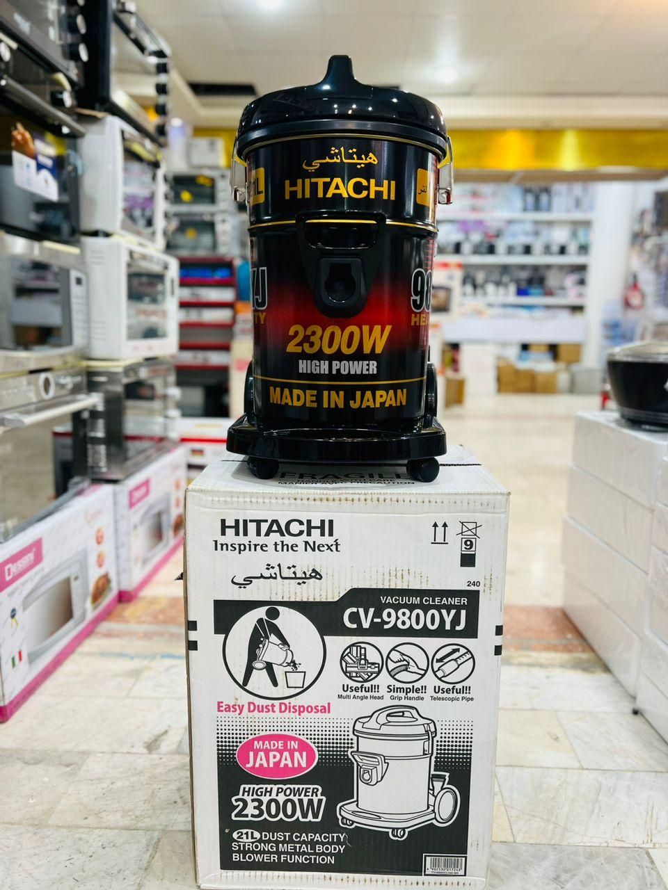 جاروبرقی هیتاچی ۲۳۰۰ وات اصل ژاپن آکبند|جاروبرقی، جارو شارژی، بخارشو|چابهار, |دیوار