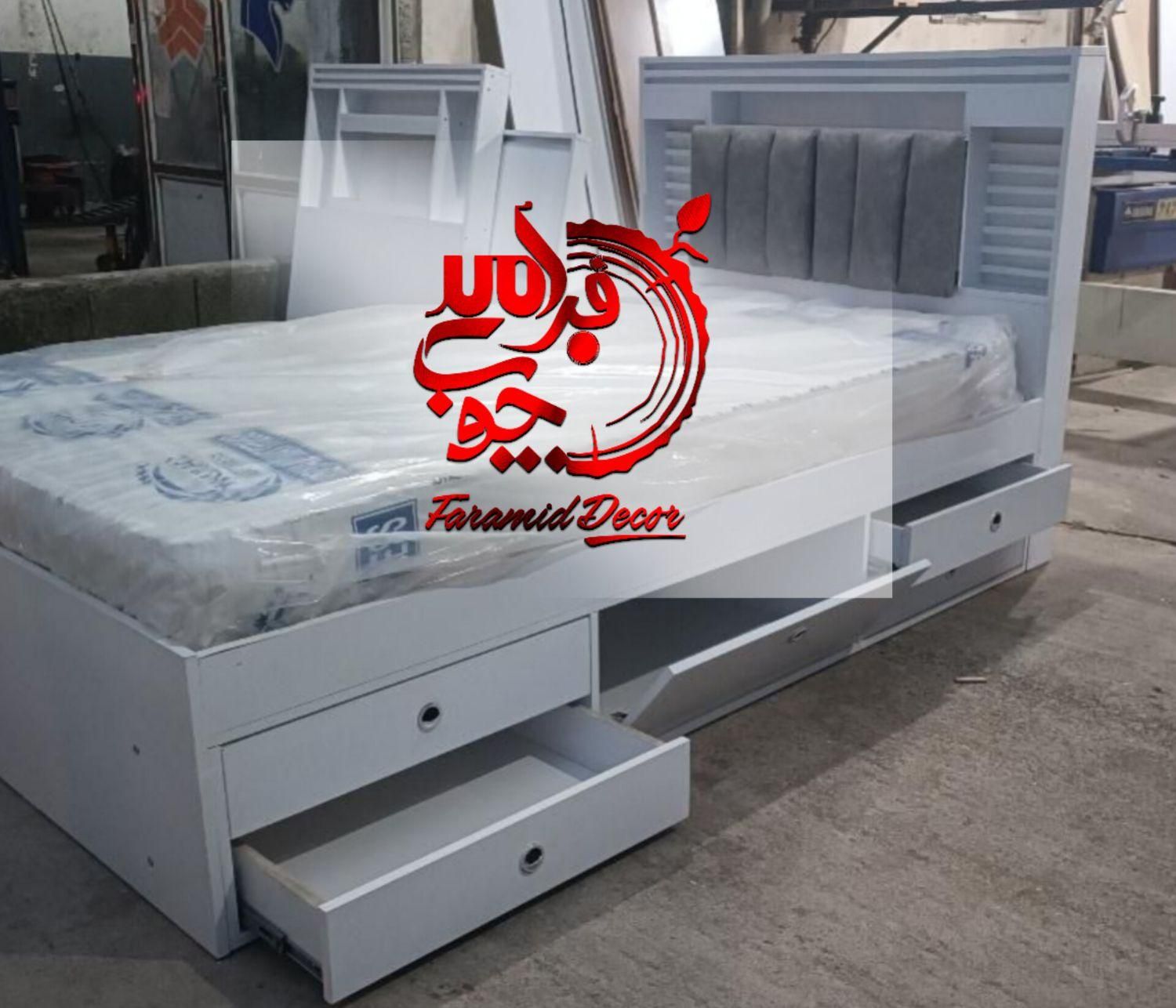 سرویس خواب*تخت خواب باکسی مدل کرکره*|تخت و سرویس خواب|رشت, استقامت ۲|دیوار