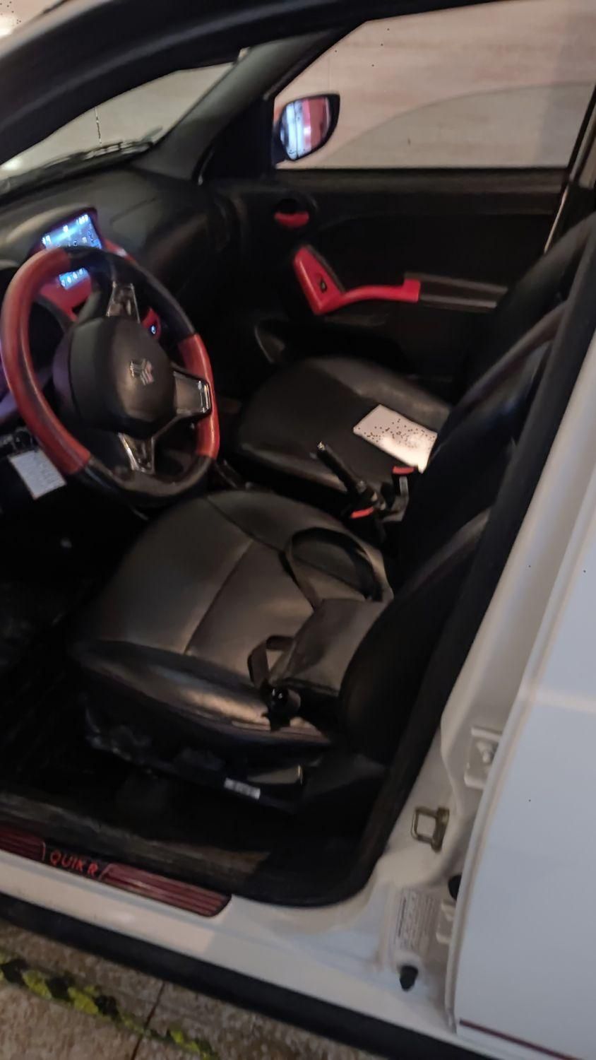 کوییک اتومات فول پلاس سفید قرمز بیرنگ|خودرو سواری و وانت|تهران, اتابک|دیوار