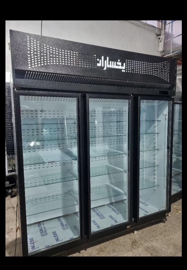 فروش انواع یخچال ایستاده مشکی طرح جدید|فروشگاه و مغازه|کرمان, |دیوار