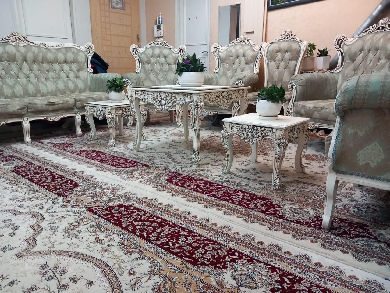مبل 9 نفره|مبلمان خانگی و میز عسلی|تهران, مجیدیه|دیوار