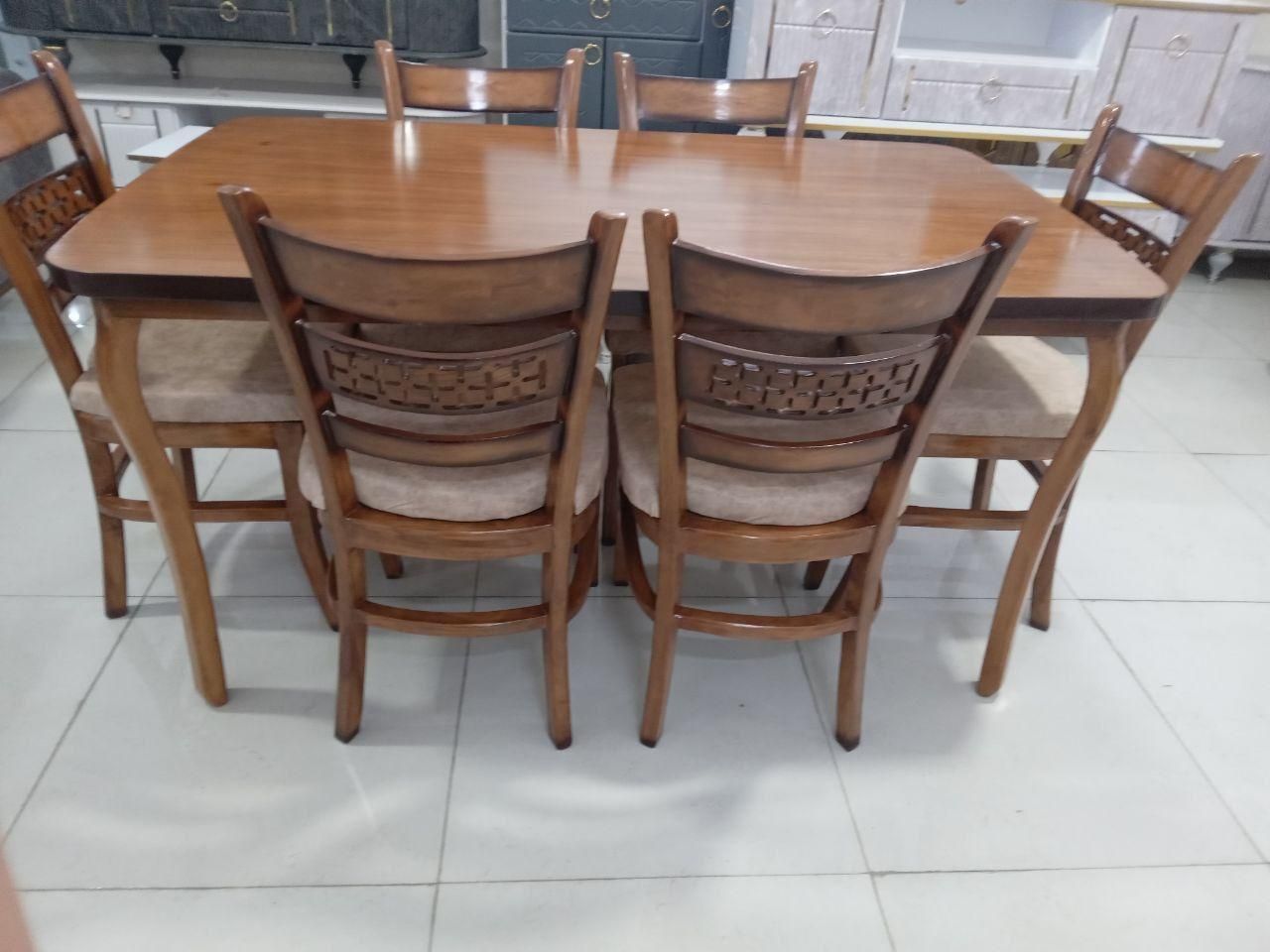 ناهارخوری در تولیدی و گالری مبلمان کاخ|میز و صندلی غذاخوری|قوچان, |دیوار