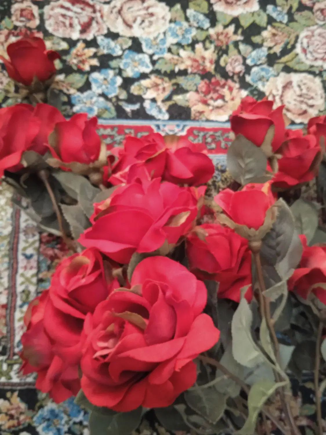 هشت شاخه گل رز خارجی|گل مصنوعی|تهران, فلاح|دیوار