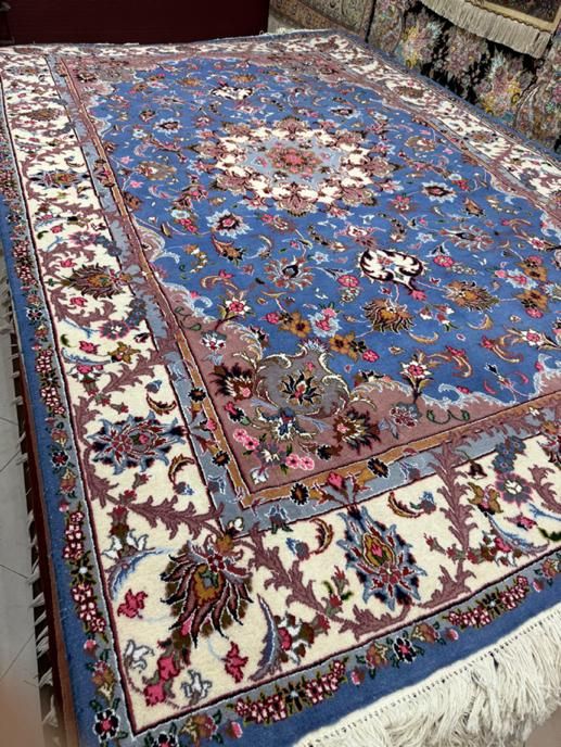 فرش جفت شش متر طرح شجاعی رج چهل بافت کاشمر|فرش|تبریز, |دیوار