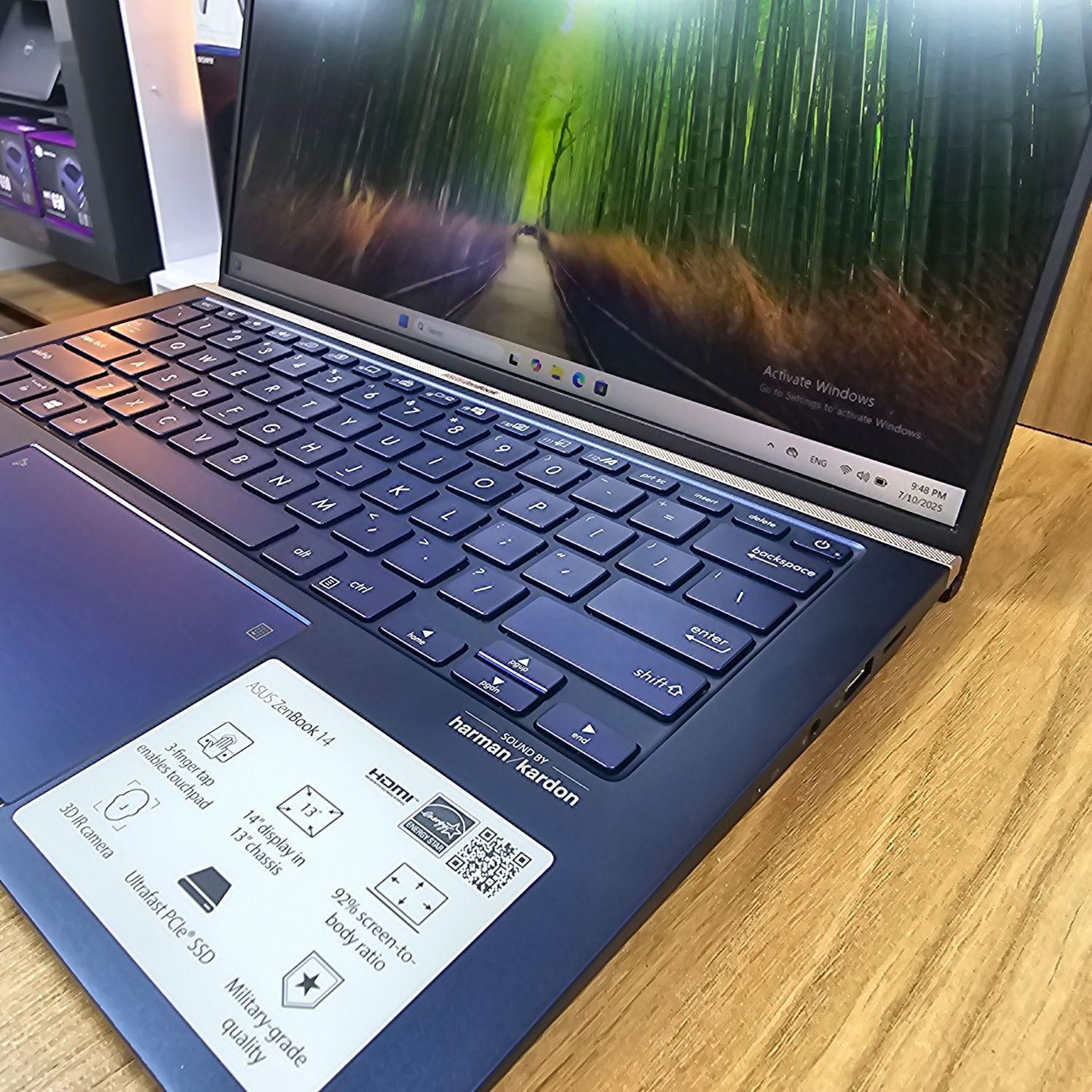 ASUS ZENBOOK UX433 استثنایی و خاص سبک و ظریف|رایانه همراه|کرج, اصفهانی‌ها|دیوار
