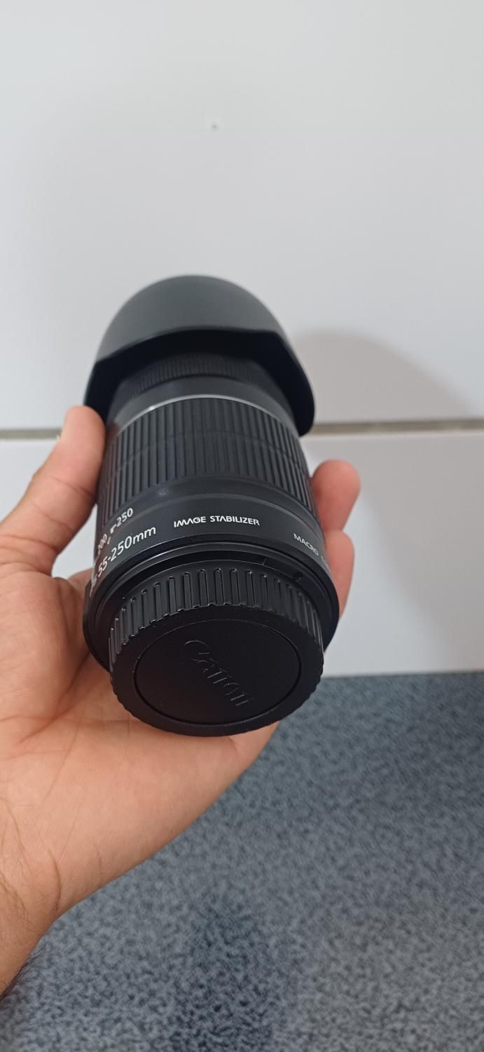 لنز ۵۵-۲۵۰ کنون ماونت EF|دوربین عکاسی و فیلمبرداری|زنجان, |دیوار