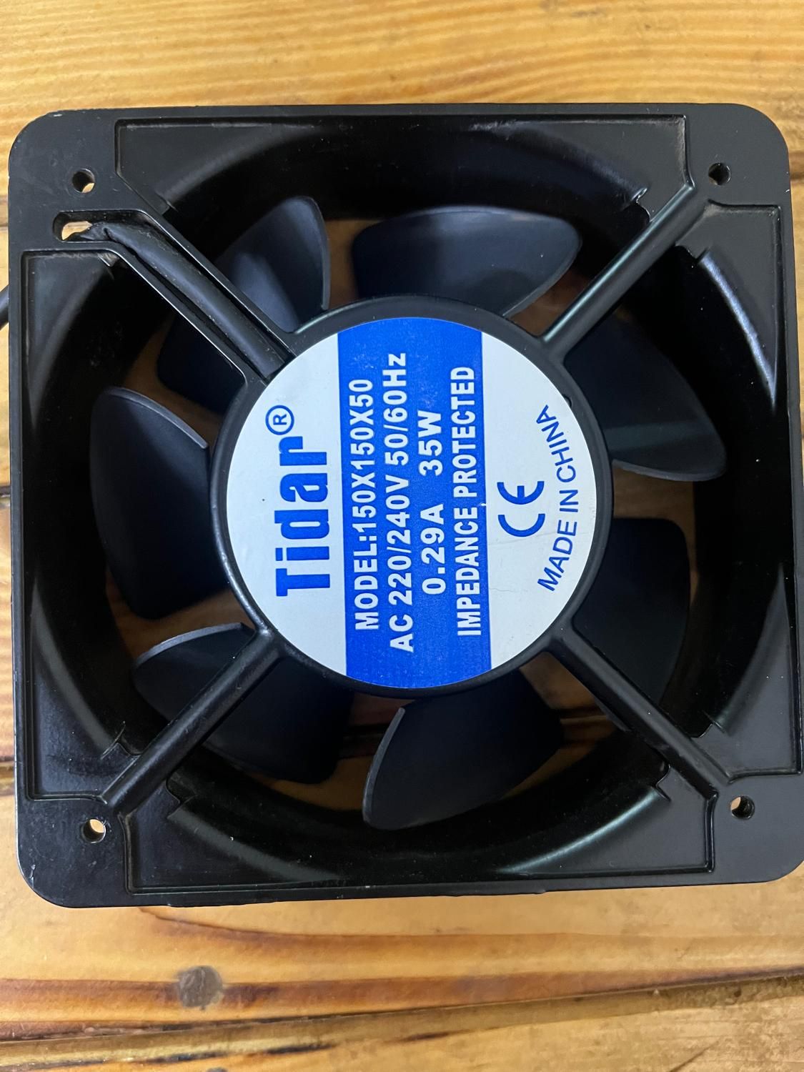 ۶ عدد فن صنعتی تیدار۱۵۰×۵۰ کارکرده سالم هر عدد ۵۰۰|قطعات و لوازم جانبی رایانه|لنگرود, |دیوار