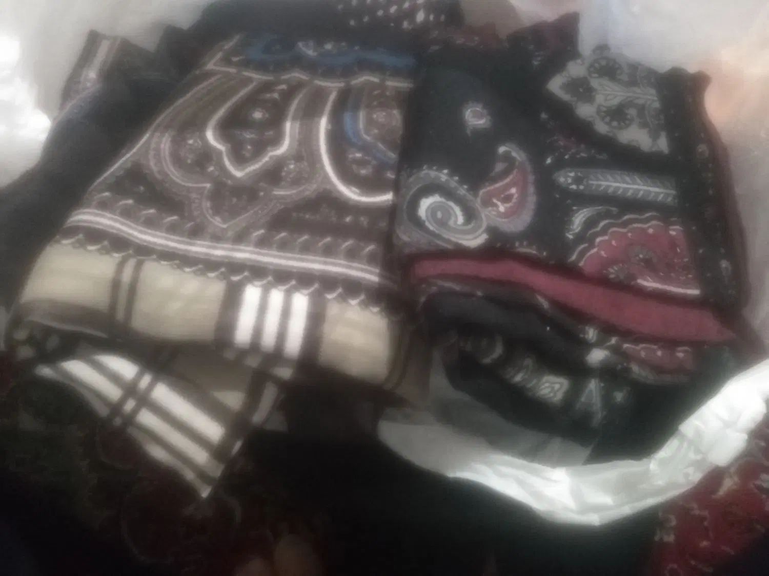 4عدد روسری (آک) 400ت وقواره پارچه چادر رنگی 500ت|حراج|خرم‌آباد, |دیوار