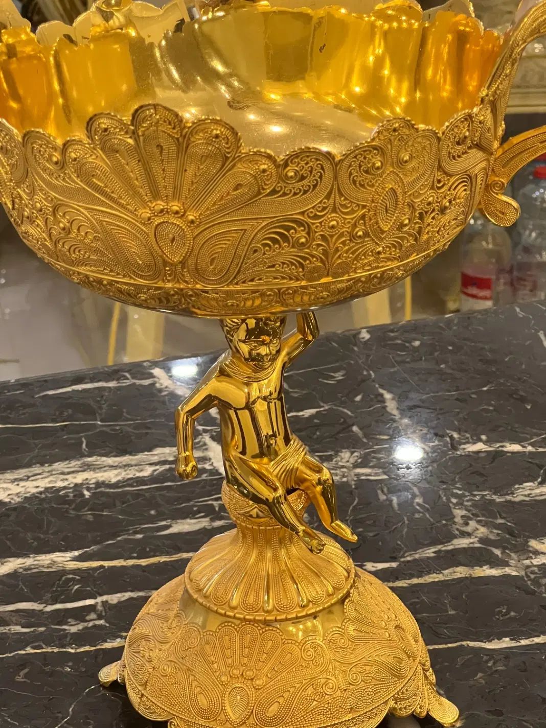 ظرف دکوری پیوتر (pewter)|ظروف سرو و پذیرایی|اصفهان, دشتستان|دیوار