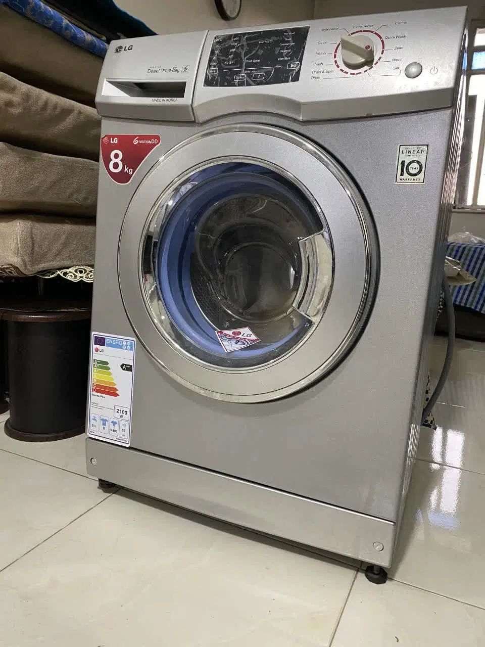 ماشین لباسشویی ال جی - LG|ماشین لباسشویی و خشک‌کن لباس|کرج, حیدرآباد|دیوار