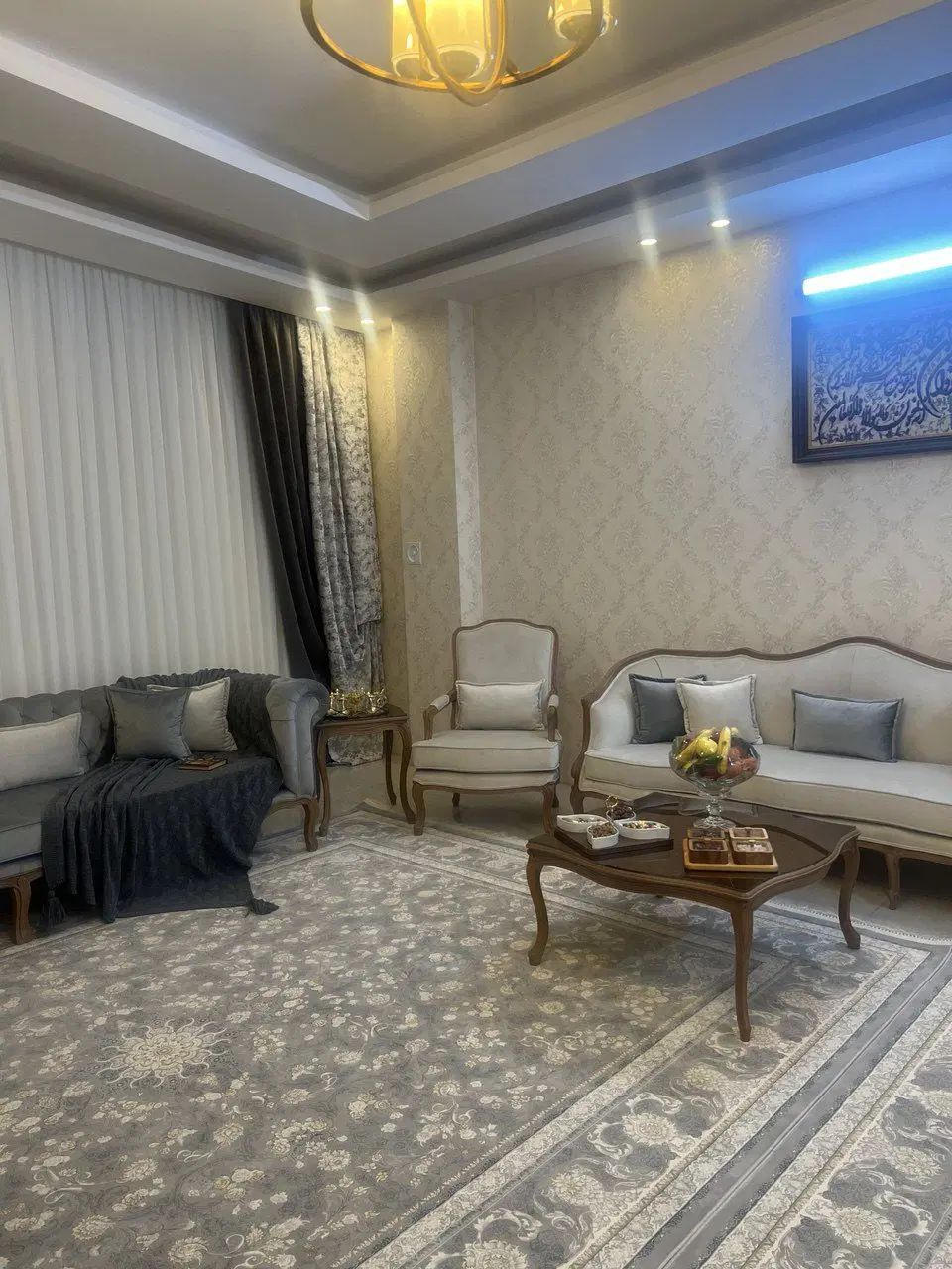 پرده پذیرایی و اتاق|پرده، رانر، رومیزی|مشهد, رضاشهر|دیوار