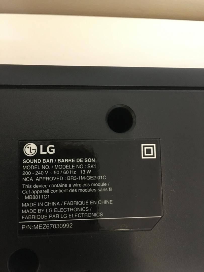 ساندبار ال جی- 40 وات- مدل LG SK1|سیستم صوتی خانگی|تهران, شمس‌آباد|دیوار
