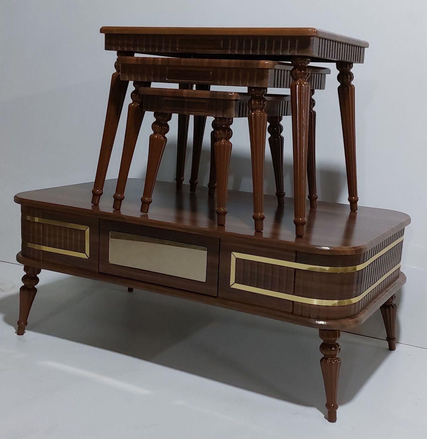 جلو مبلی عسلی جلومبلی مدل ماهور بقل گرد|مبلمان خانگی و میز عسلی|چهاردانگه (تهران), |دیوار