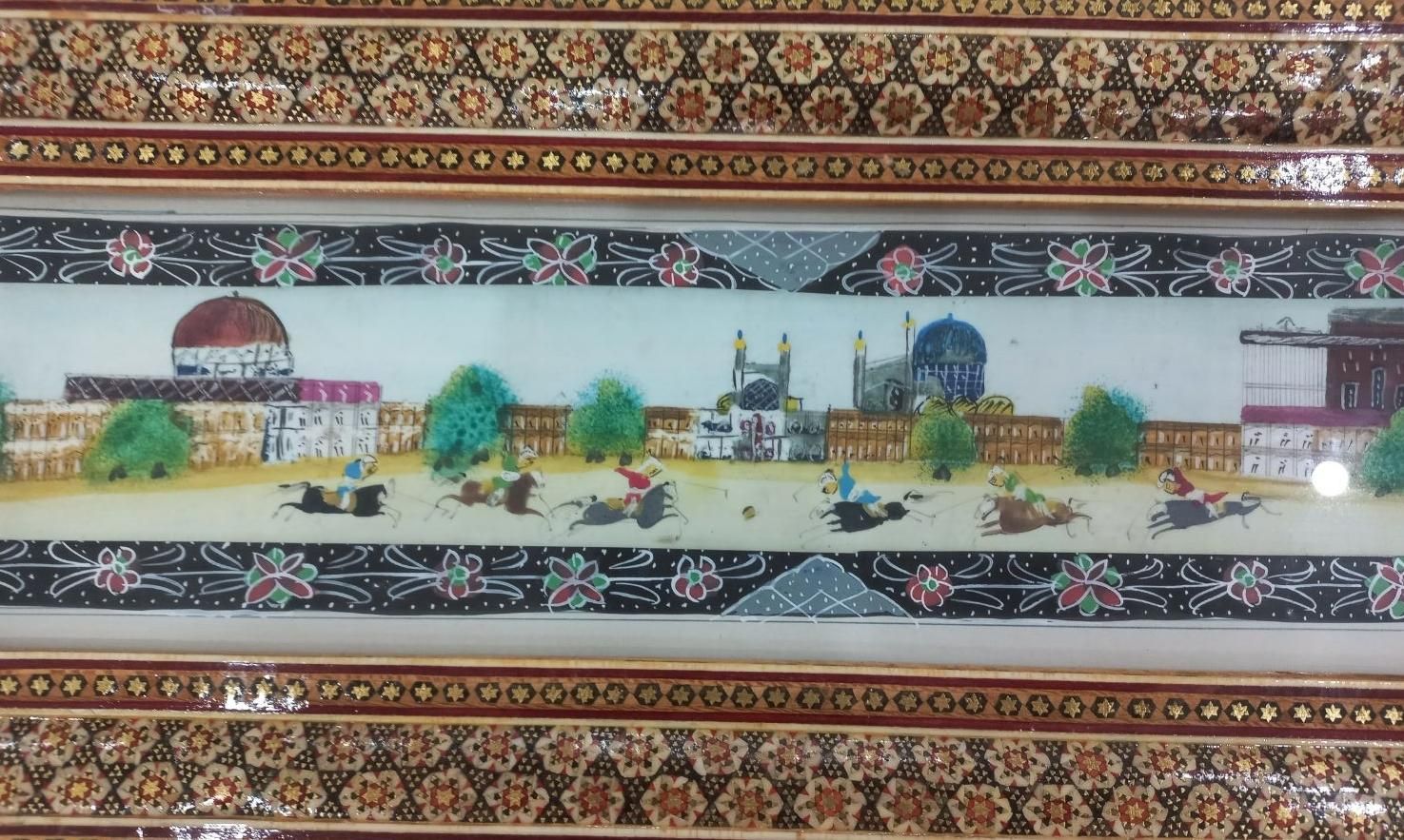 تابلو خاتم کاری (ابعاد ۵۲×۱۷)|تابلو، نقاشی، عکس|تهران, آذربایجان|دیوار