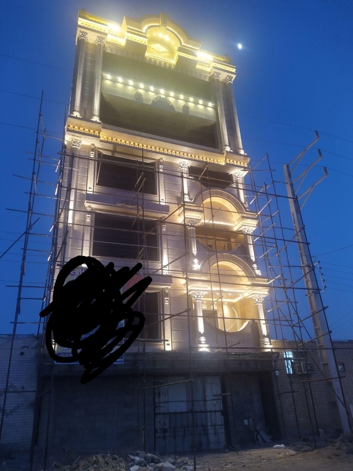 فروش آپارتمان/۲۸۰متر/۴خواب/زمین شهری شمالی/آپادانا|فروش آپارتمان|شوش, |دیوار