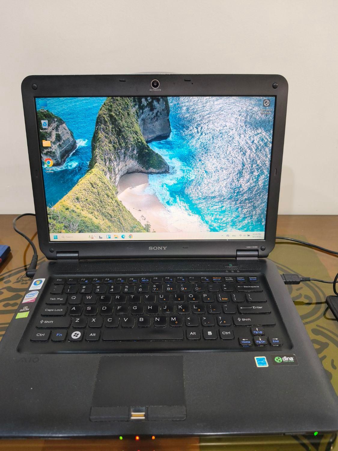 لب تاپ سونی vaio vgn cs190|رایانه همراه|تهران, مینی‌سیتی (شهرک نفت)|دیوار