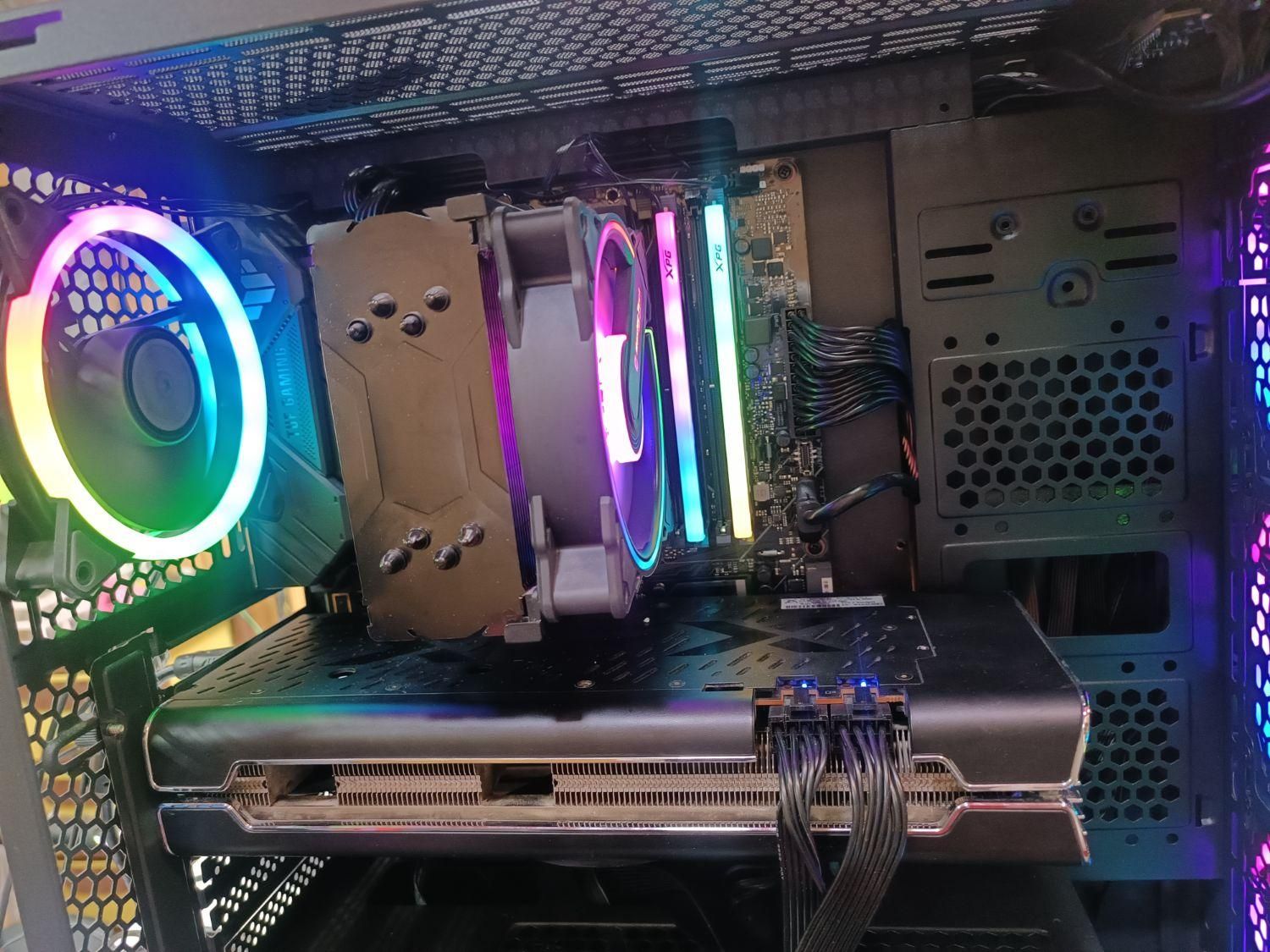 کیس گیمینگ Rx5700 Xt Ultra|رایانه رومیزی|خوی, |دیوار