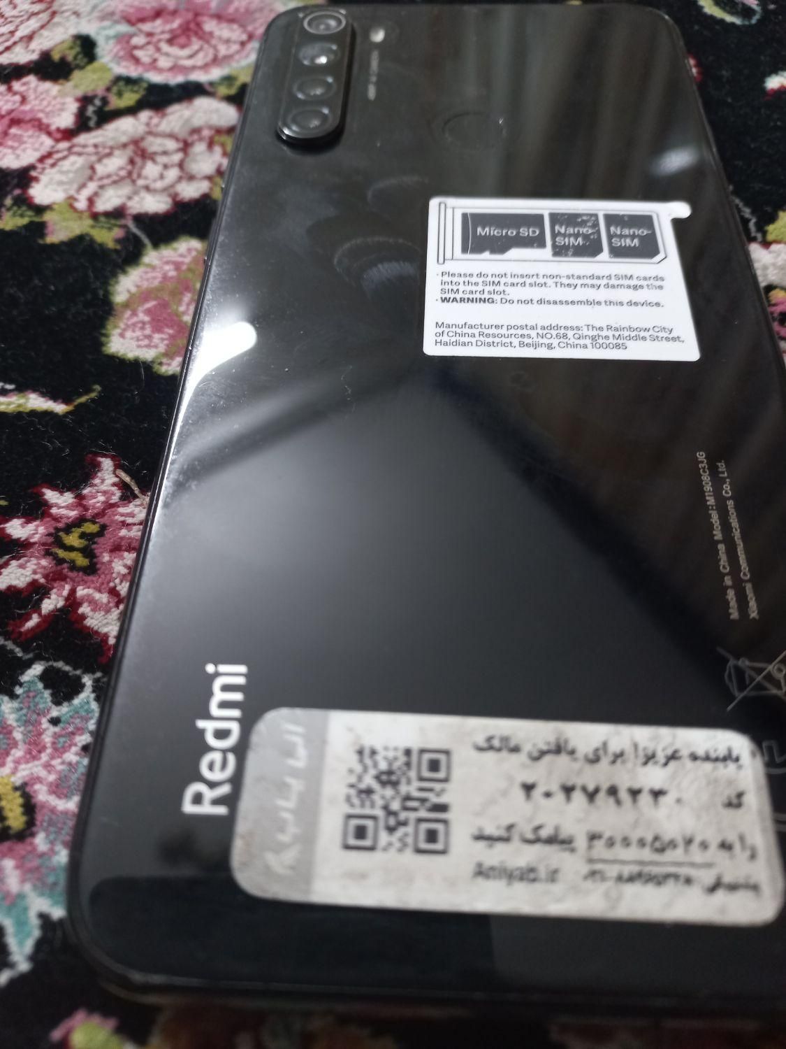 شیائومی Redmi Note 8 ۶۴ گیگابایت|موبایل|تهران, سیزده آبان|دیوار