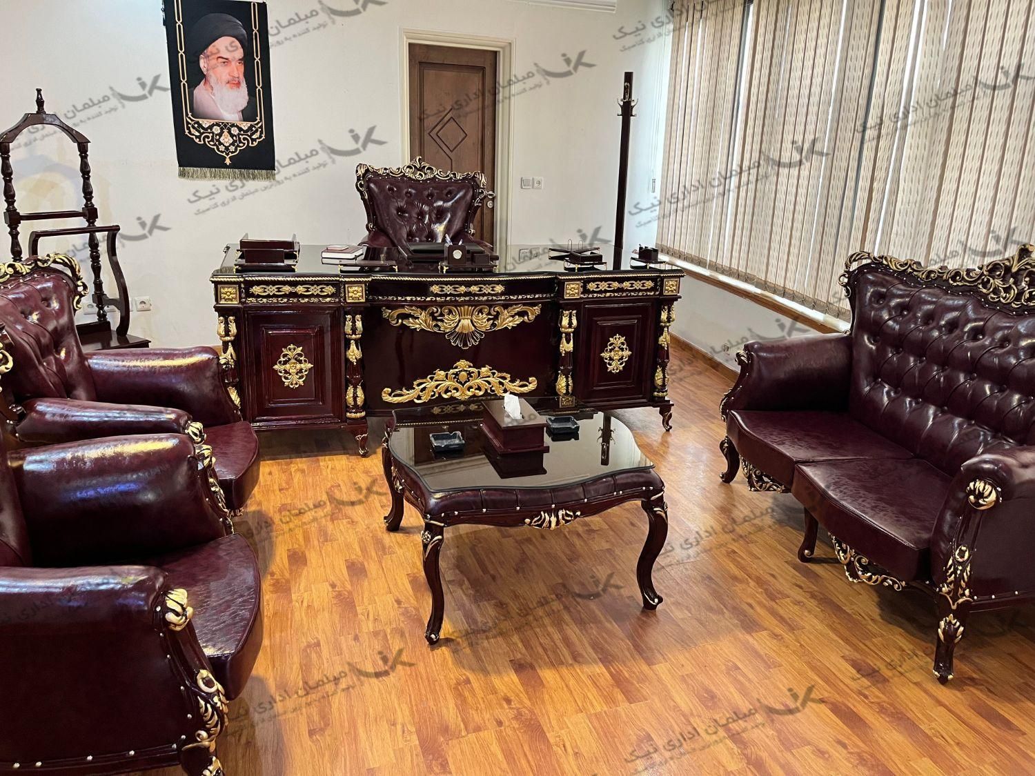 مبلمان اداری /میز مدیریت شیک و سلطنتی|دفتر کار|تهران, شهرک ولیعصر جنوبی|دیوار