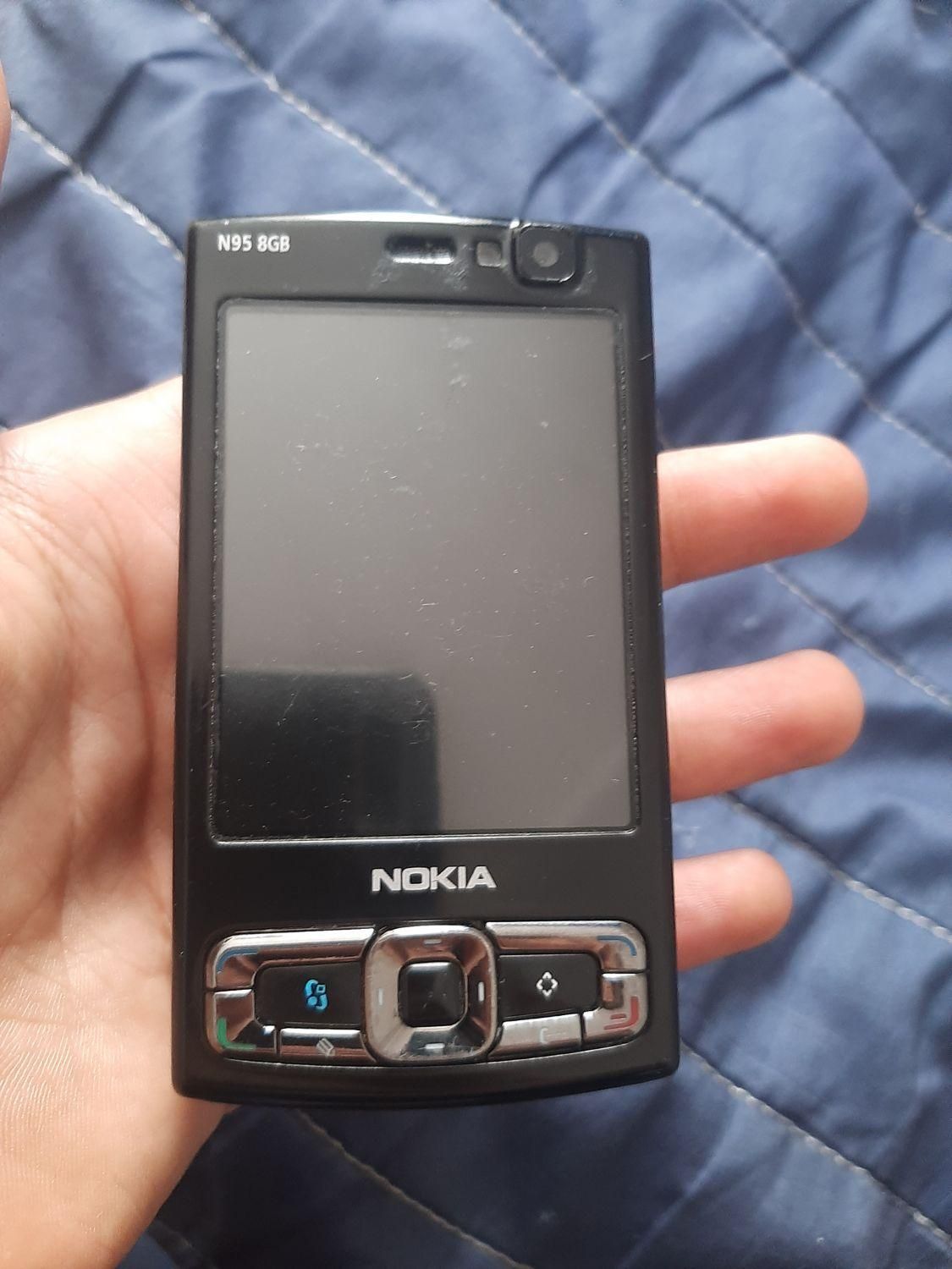 نوکیا N95 8GB با حافظهٔ ۸ گیگابایت|موبایل|تهران, باغ فیض|دیوار
