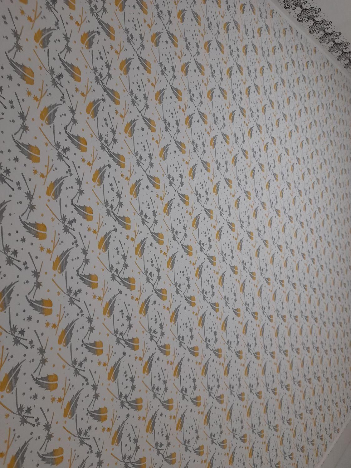 نقاشی طرح کاغذ دیواری....فرهنگیان|خدمات پیشه و مهارت|سنقر, |دیوار