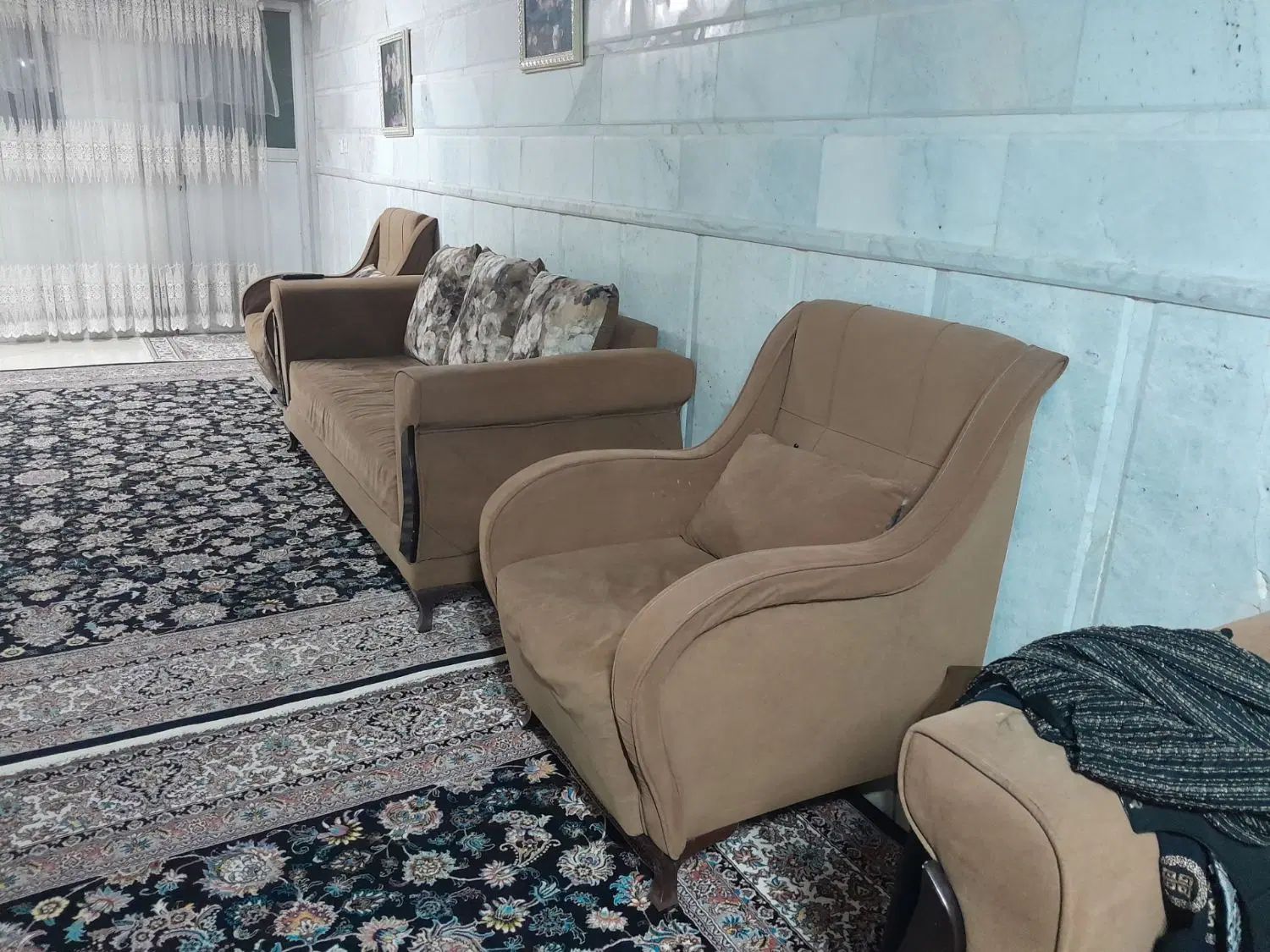 مبل تک نفره|مبلمان خانگی و میز عسلی|مشهد, شیرودی|دیوار