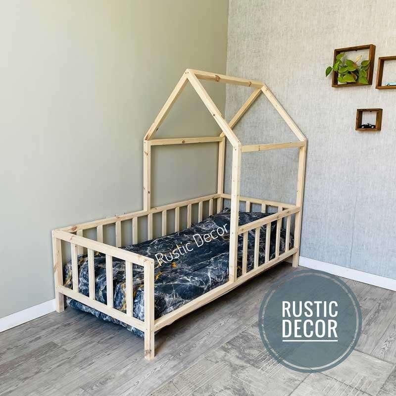 تخت خواب نوجوان مدل کلبه ای روستیک دکور2|تخت و سرویس خواب|تهران, شهرک امام خمینی|دیوار