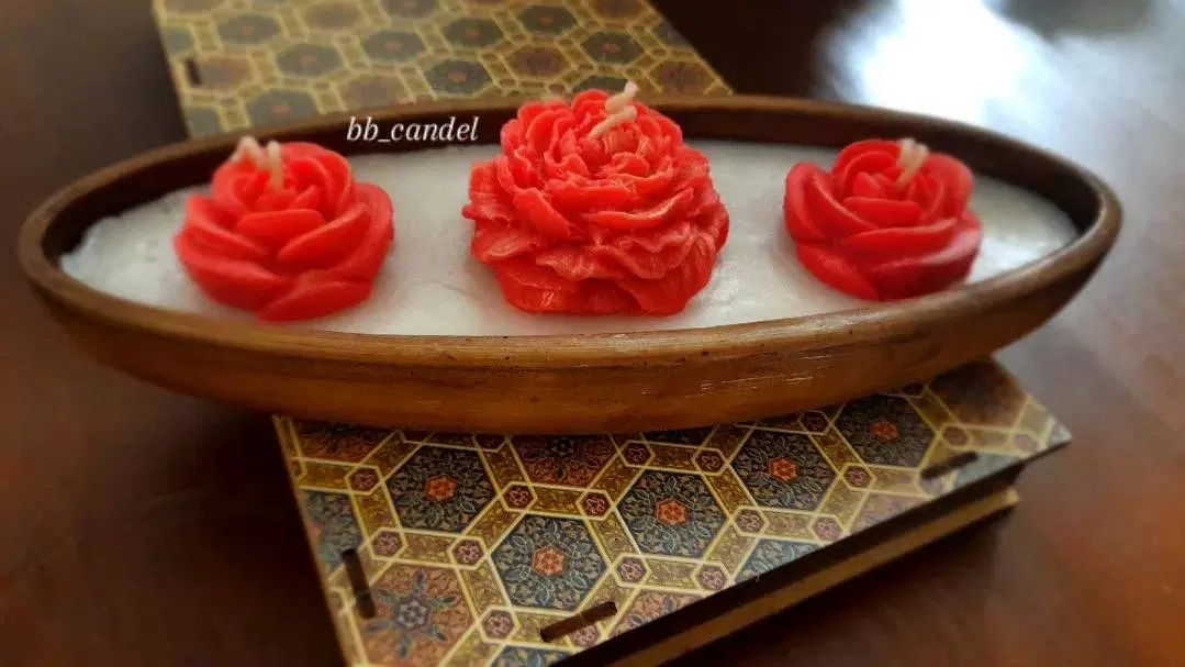 شمع دست ساز|صنایع دستی و سایر لوازم تزئینی|کرج, باغستان|دیوار