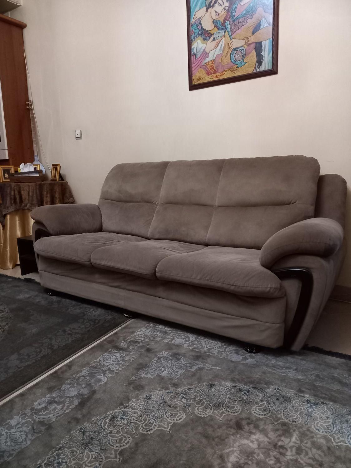 مبل ۷ نفره ،میز جلو مبلی و میزتلویزیون و ۴عسلی|مبلمان خانگی و میز عسلی|تهران, پاسداران|دیوار