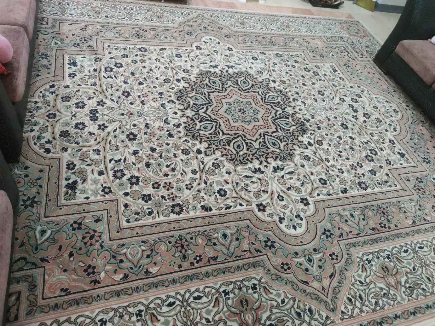 فرش 12 متری شسته شده و بسته بندی|فرش|تهران, باغ فیض|دیوار