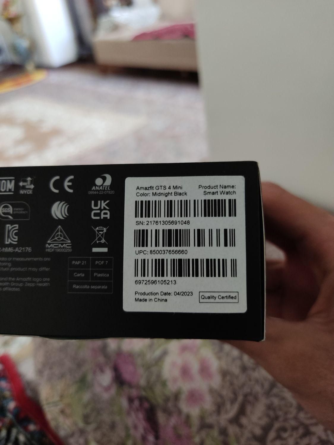 ساعت هوشمند AMAZFIT GTS 4 MINI|ساعت|تهران, جوانمردان (اندیشه)|دیوار
