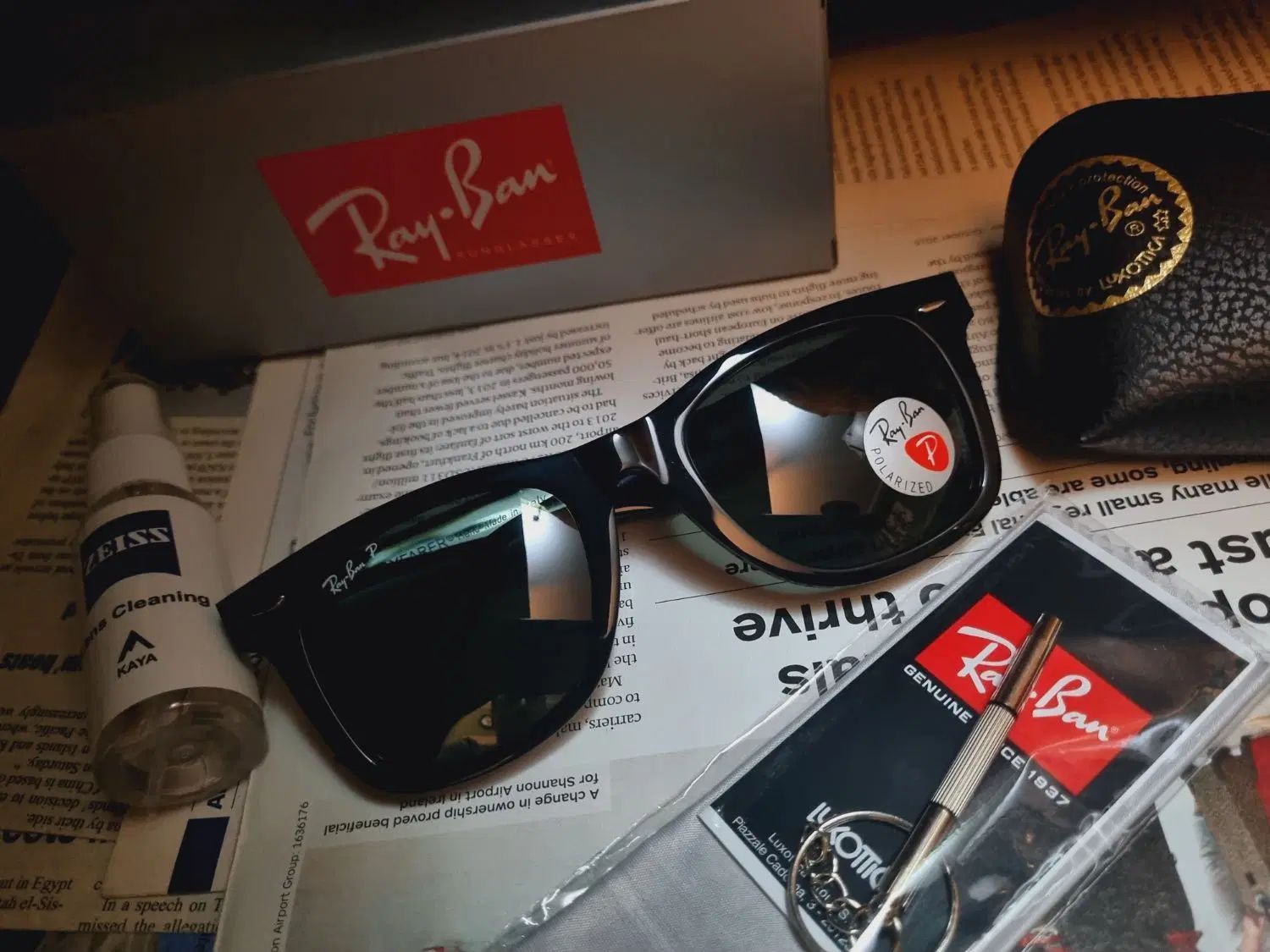 عینک آفتابی ریبن ویفرر RB2140 سایز 52|زیورآلات و اکسسوری|تهران, فرودگاه مهرآباد|دیوار
