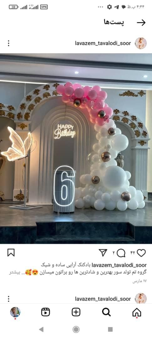 بادکنک ارایی|خدمات پذیرایی، مراسم|کرج, شاهینویلا|دیوار