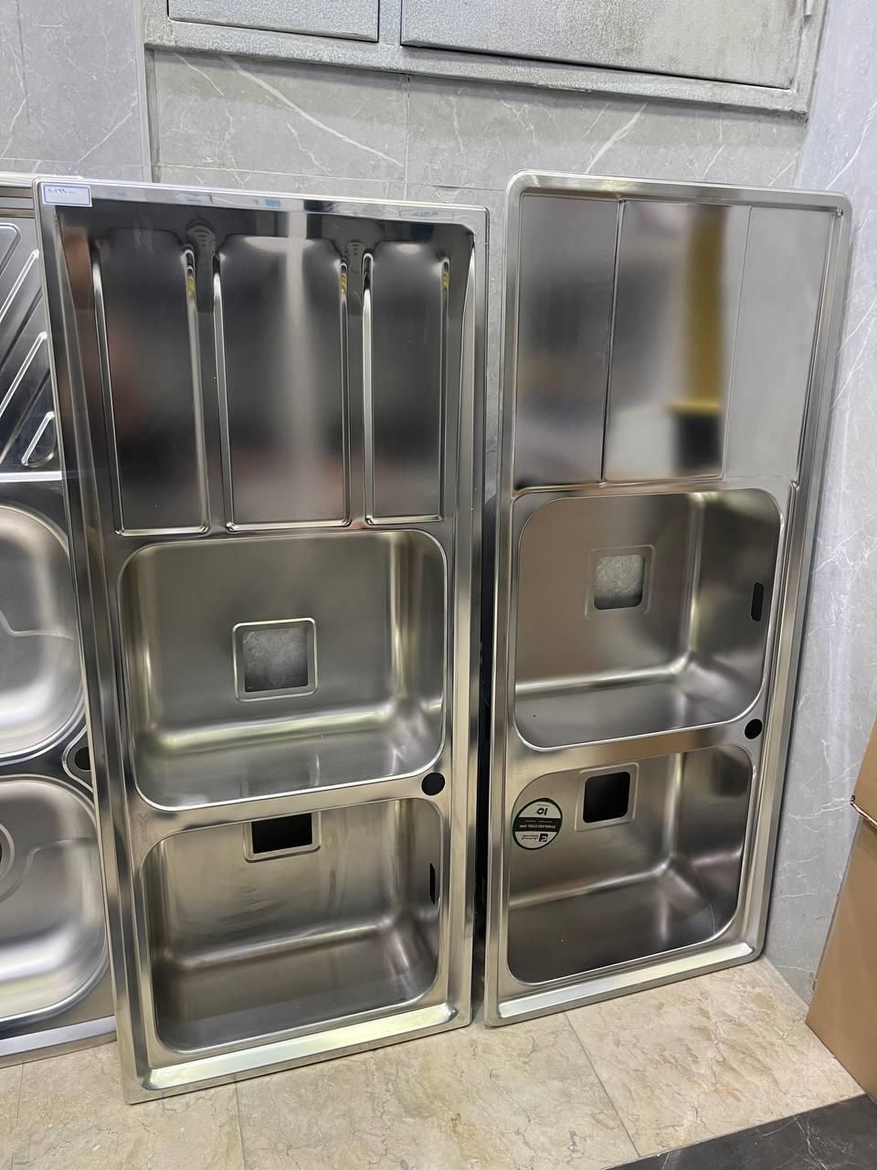 سینک استیل توکار فانتزی|مصالح و تجهیزات ساختمان|اصفهان, سرچشمه|دیوار