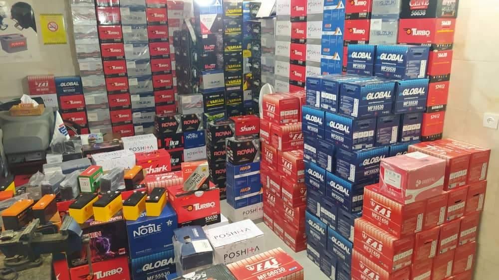 باطری عمده و تک موتورسیکلت ماشینی|عمده‌فروشی|قم, علی آباد سعدگان|دیوار