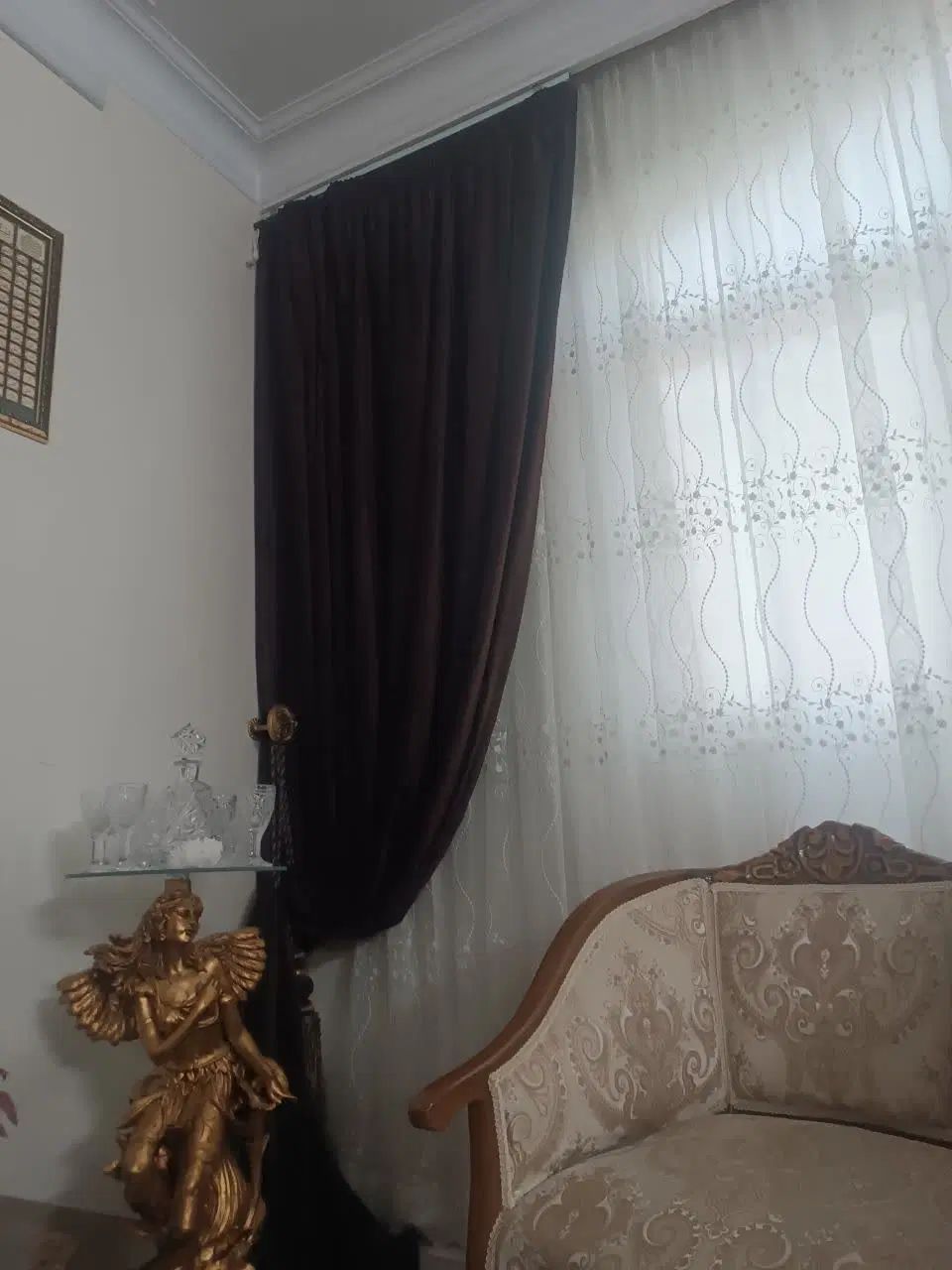 دستک پرده|پرده، رانر، رومیزی|مشهد, هنرستان|دیوار