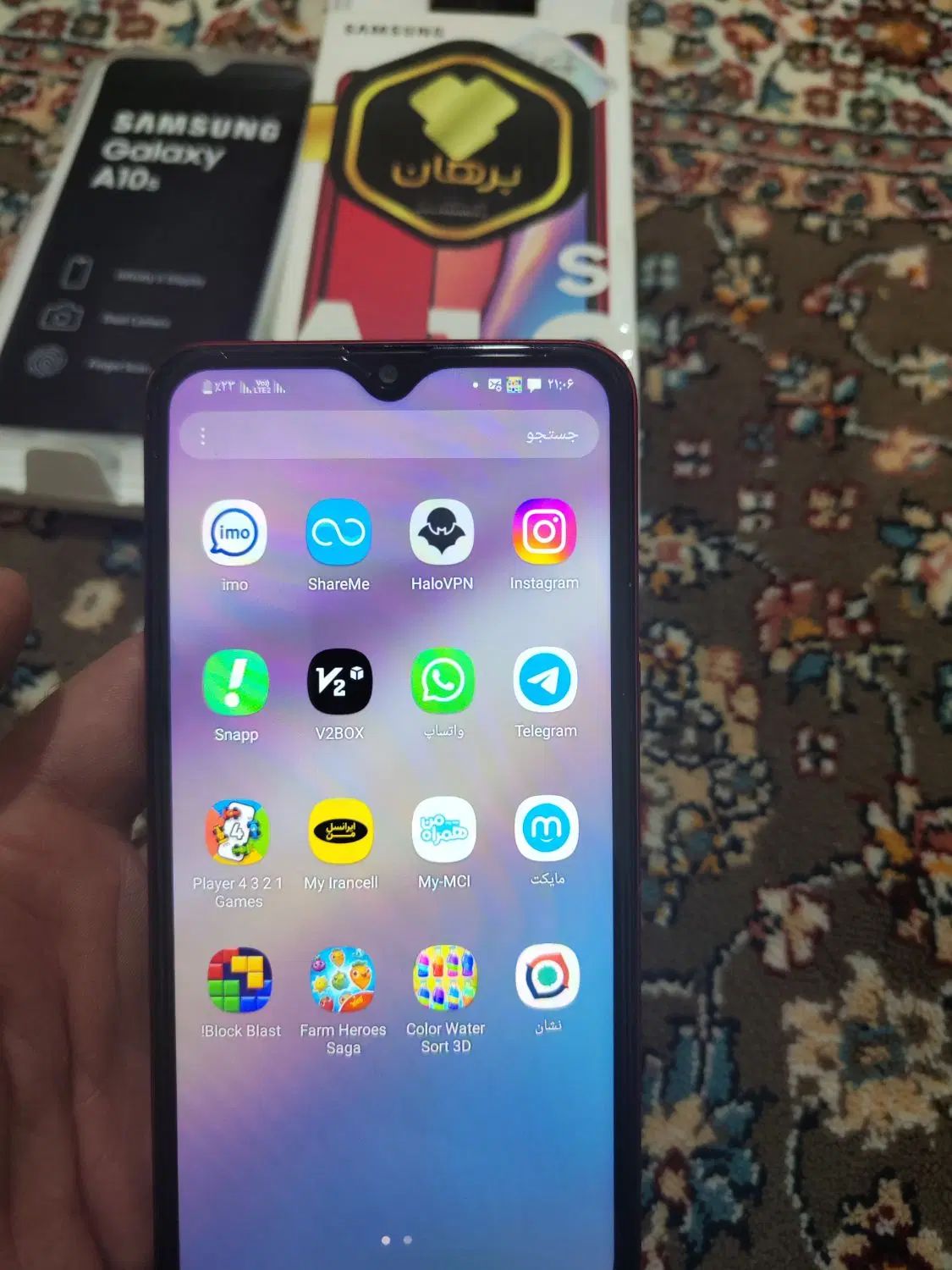 سامسونگ Galaxy A10s با حافظهٔ ۳۲ گیگابایت|موبایل|تهران, هفت چنار|دیوار