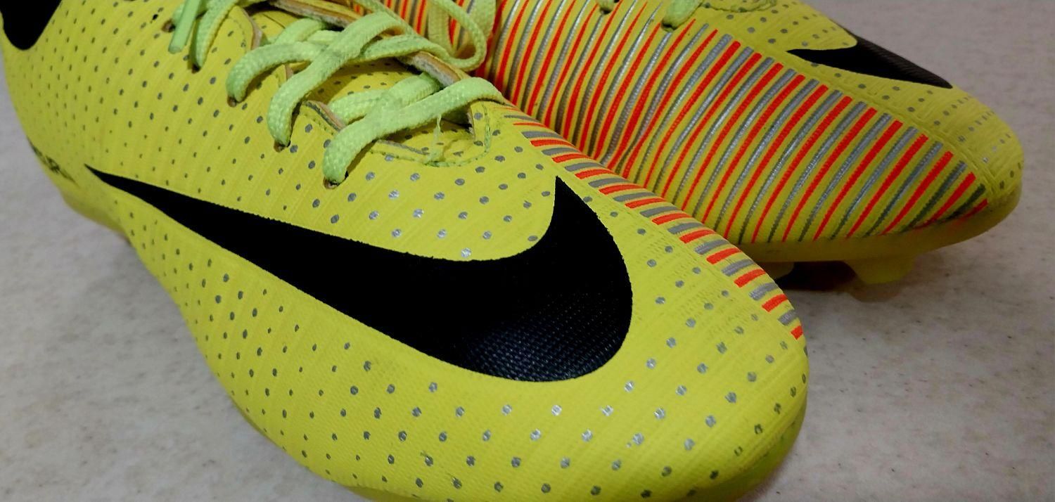 کفش فوتبال استوک دار مدل نایک CR7|کیف، کفش، کمربند|قم, باجک دو|دیوار