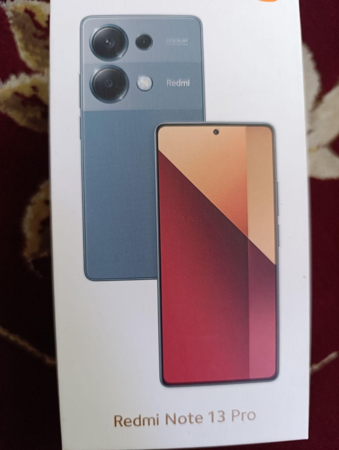 شیائومی +Redmi Note 13 Pro با حافظهٔ ۲۵۶ گیگابایت|موبایل|رشت, گلسار|دیوار
