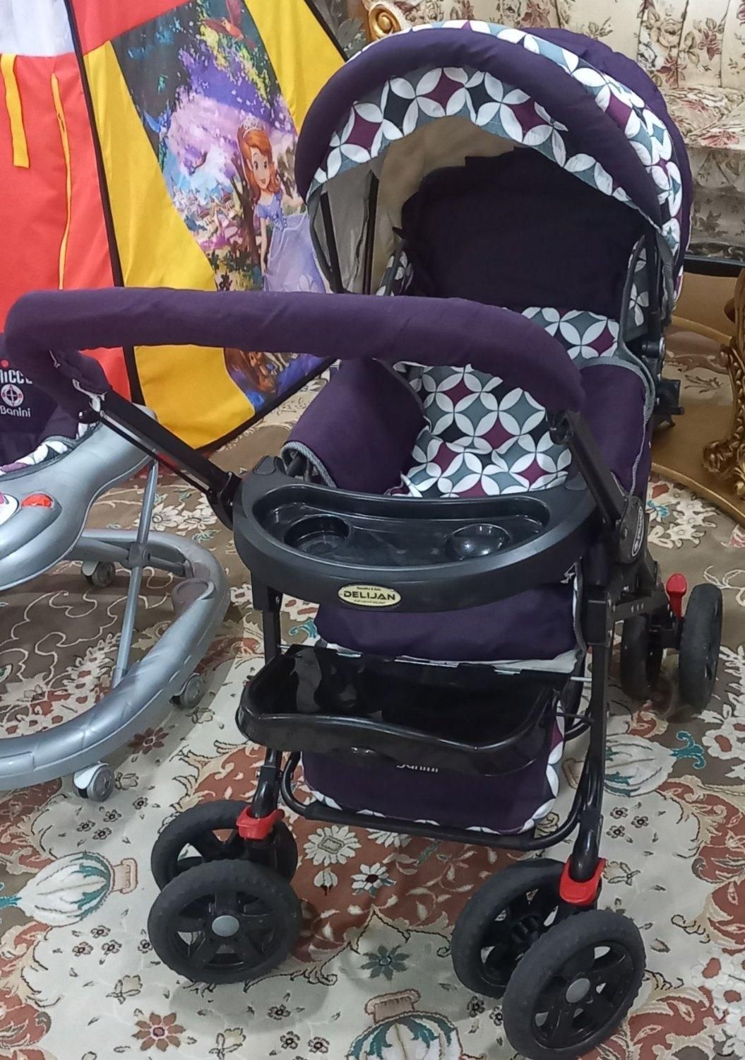 کالسکه و روروئک و ساک کودک|کالسکه و لوازم جانبی|کنگاور, |دیوار