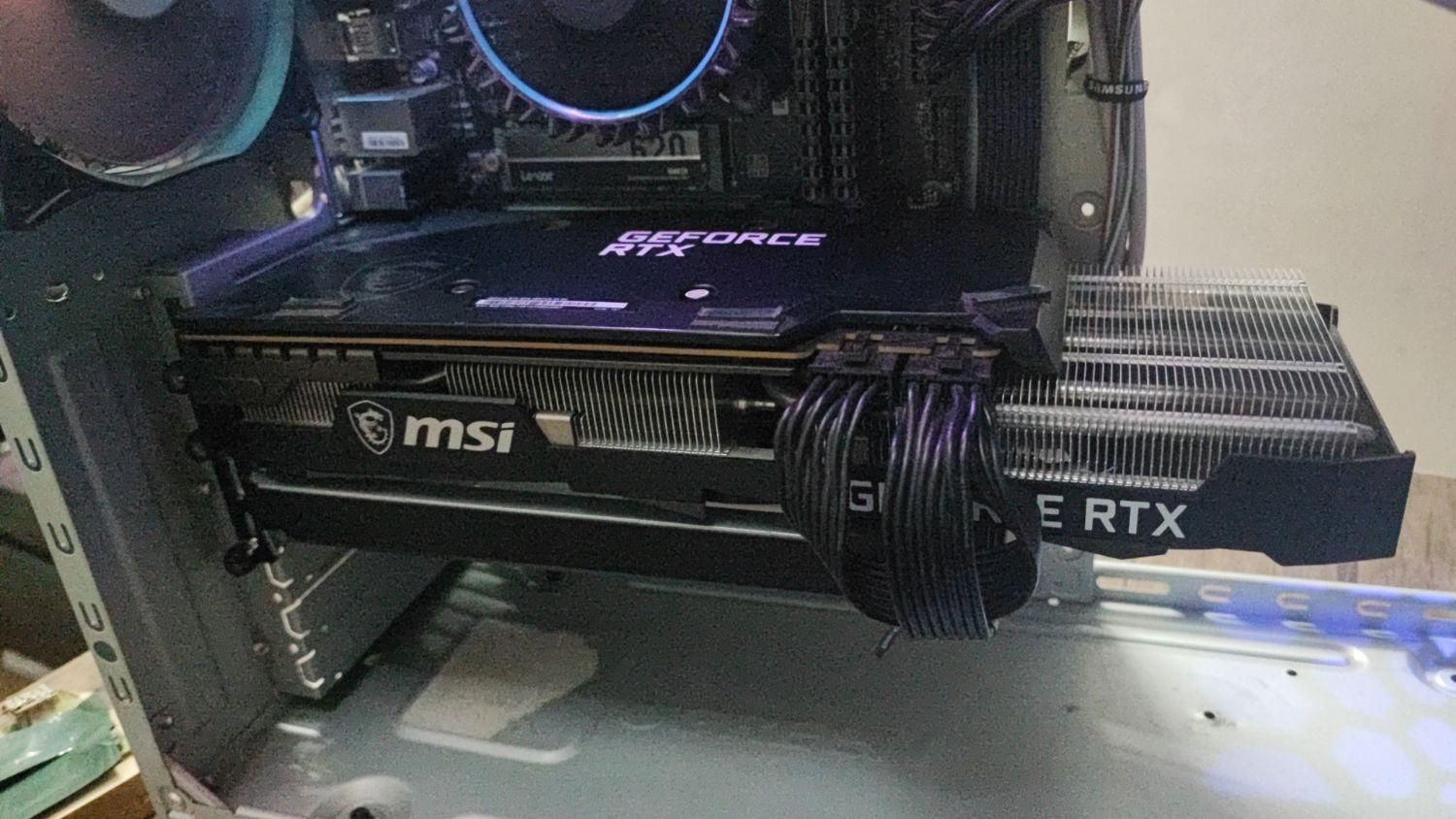 rtx 3070 msi ventus 3x پلمپ کاملا مشابه نو|قطعات و لوازم جانبی رایانه|قائم‌شهر, |دیوار