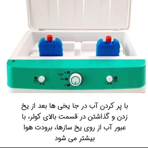 کولر آبی جنرال + پرتابل سلولزی مینی کوچک چرخ دار|کولر آبی|شیراز, گلشن|دیوار