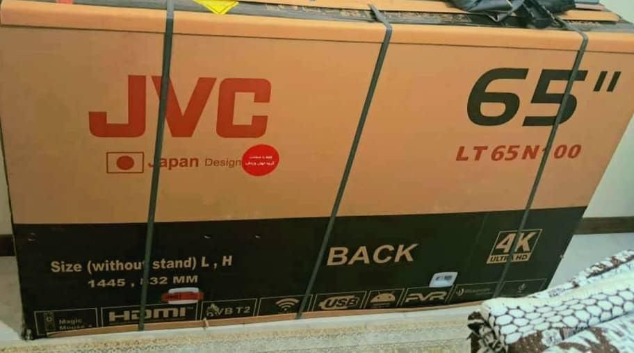تلویزیون آکبند ۶۵اینچ JVC 4k|تلویزیون و پروژکتور|تهران, افسریه شمالی|دیوار