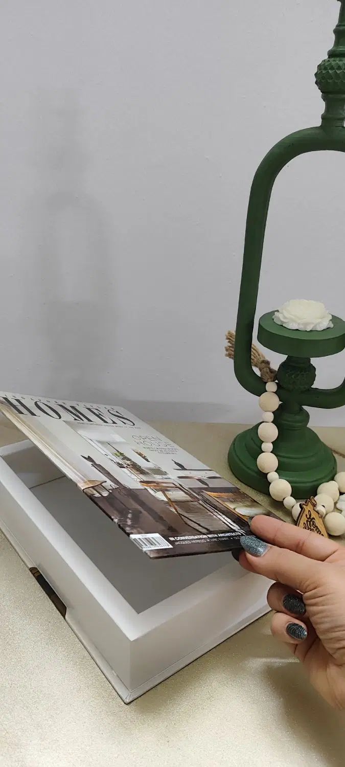 کتاب دکوراتیو  کاربردی، جای اکسسوری،جعبه کادو و..|صنایع دستی و سایر لوازم تزئینی|مشهد, ایمان|دیوار