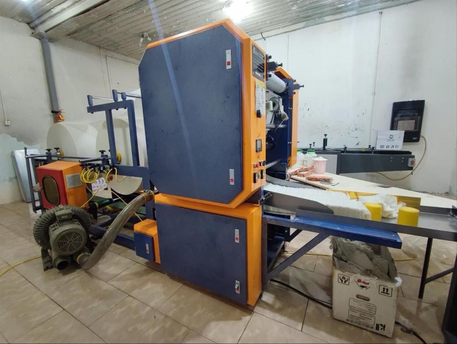 صفر تا صد خطوط تولید دستمال کاغذی لفاف|فروشگاه و مغازه|مشهد, آزادشهر|دیوار