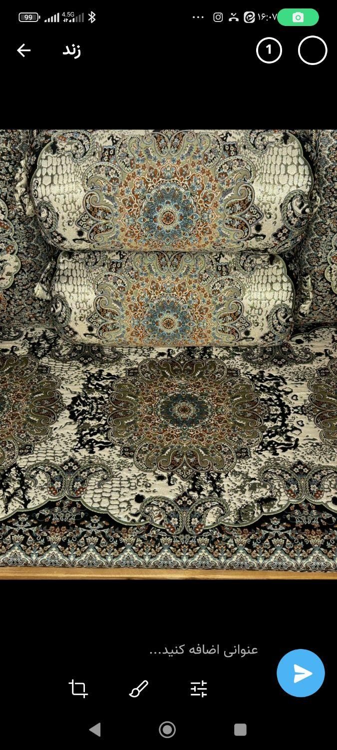 خان نشین پشتی سنتی جفتی مدل یاسمن ست کد ۴۳۵۵|پشتی|قم, شاه ابراهیم|دیوار