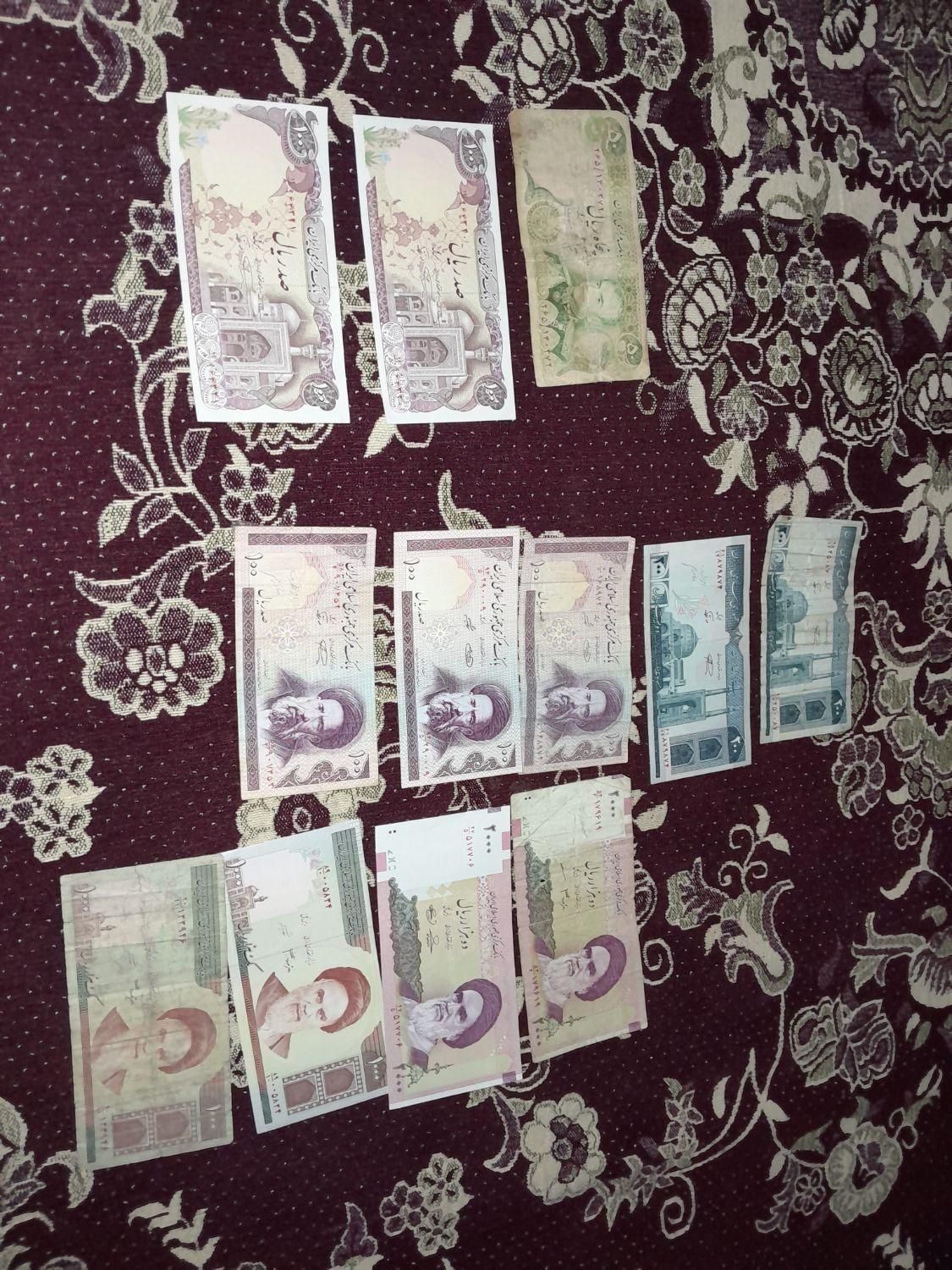 اسکناس قدیمی|کلکسیون سکه، تمبر، اسکناس|تبریز, |دیوار