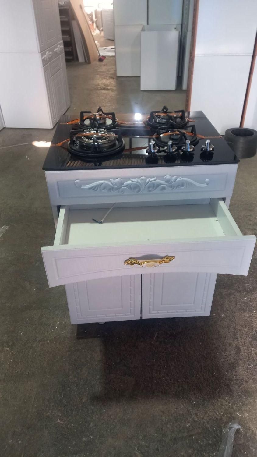 اجاق گاز ۴ شعله کشو دار m9|اجاق گاز و لوازم برقی پخت‌وپز|تهران, امین حضور|دیوار