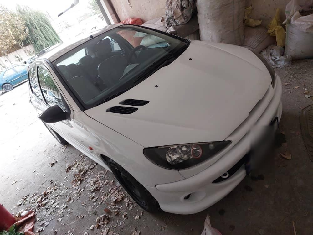 ۲۰۶ سالم مدل ۹۵ معاوضه با خودروی تصادفی چپی|خودرو سواری و وانت|تهران, ستارخان|دیوار